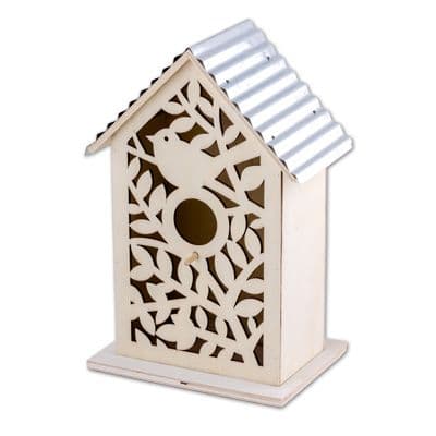 Заготовки для декорирования Mr. Carving BC-040 "скворечник "дерево 23.5*10.8*15.5 - купить в магазине Кассандра, фото, 4680269012325, 