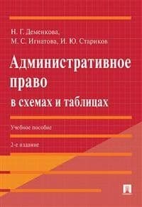 Административное право в схемах и таблицах. Уч. пос.-2-е изд., перераб. и доп.-М.:Проспект,2025. - купить в магазине Кассандра, фото, 9785392423552, 