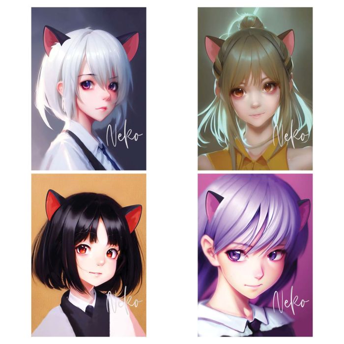 Тетрадь 40л., А5, клетка MESHU "Neko", матовая ламинация, тиснение фольгой, ЕВРО - купить в магазине Кассандра, фото, 4680211477981, 