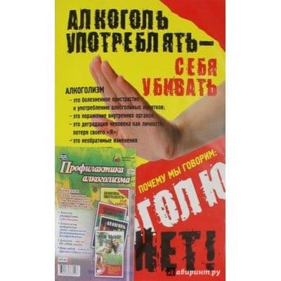 Комплект плакатов "Профилактика алкоголизма": 4 плаката с методическим сопровождением - купить в магазине Кассандра, фото, 4650066338003, 