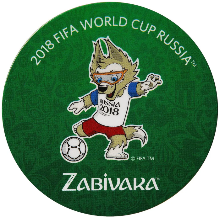 Магнит виниловый Забивака "Удар!" FIFA 2018 - купить в магазине Кассандра, фото, 4602010573602, 