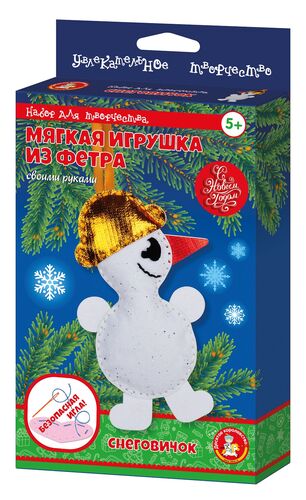 Набор для творчества. Мягкая игрушка из фетра "Сне - купить в магазине Кассандра, фото, 4606088042565, 