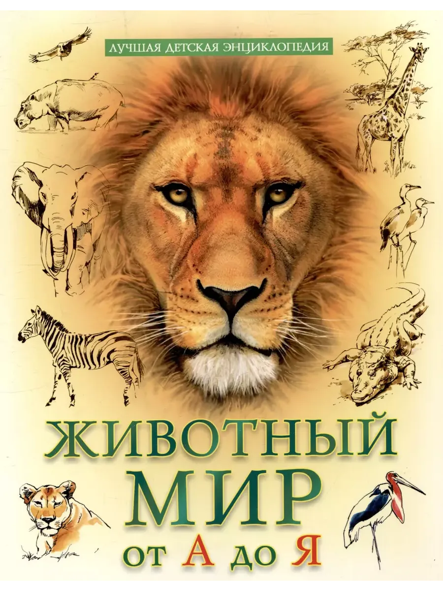Лучшая детская энциклопедия.Животный мир от А до Я - купить в магазине Кассандра, фото, 9785378346455, 