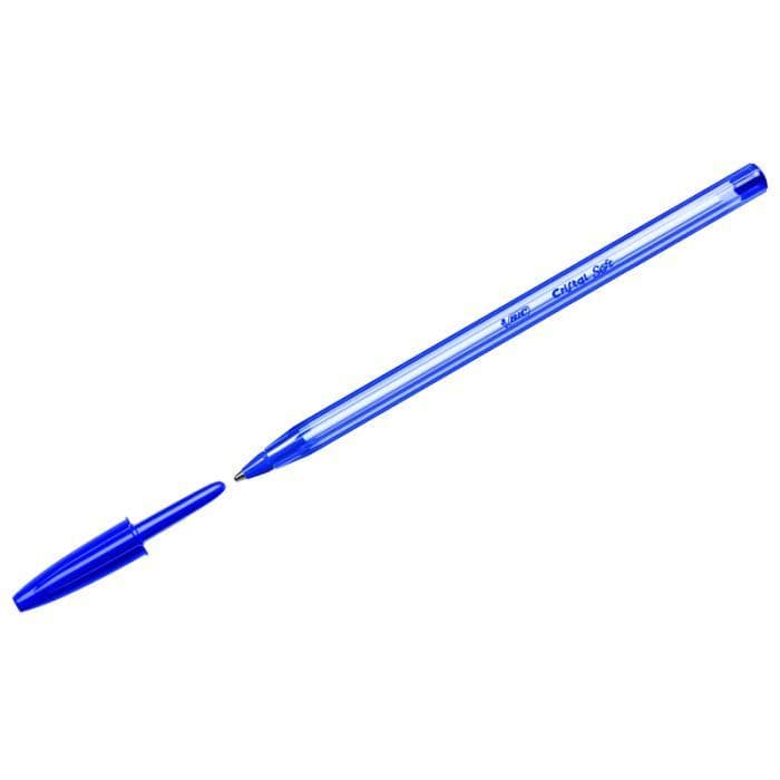 Ручка шариковая BIC Cristal Soft синий, 0, 35мм, 951434 - купить в магазине Кассандра, фото, 3086123339903, 